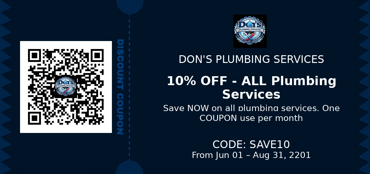 10% OFF - ALL Plumbing Services