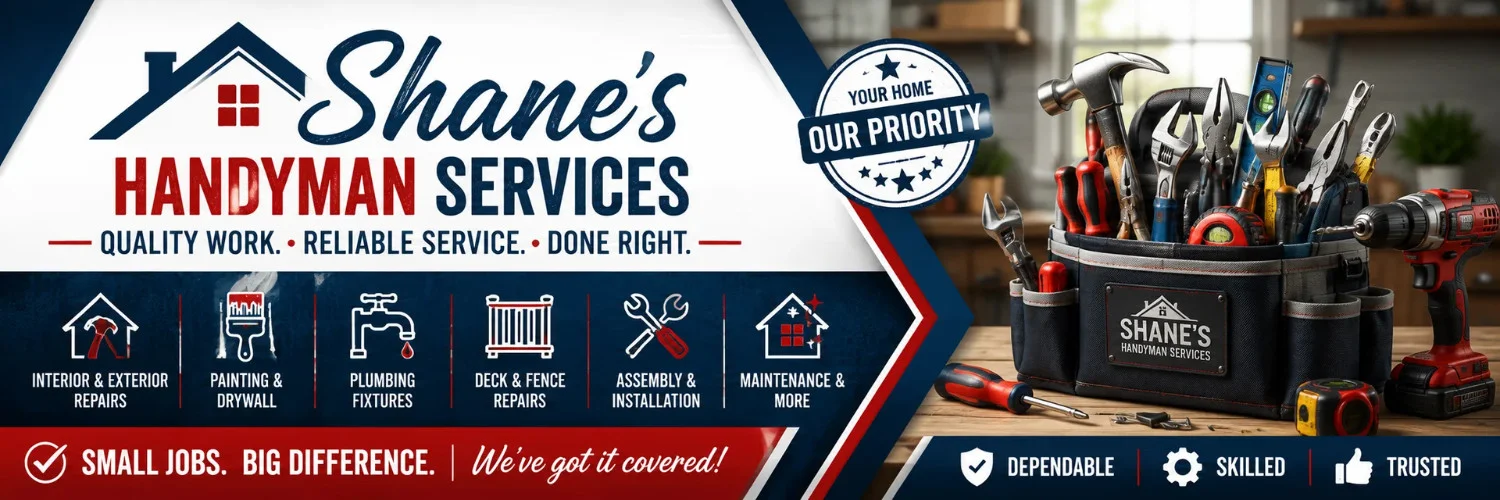 Shane's Handyman Services banner - Portage, MI
