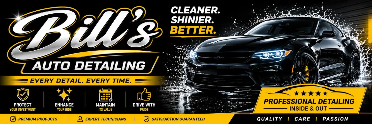 Bill's Auto Detailing LLC banner - Portage, MI